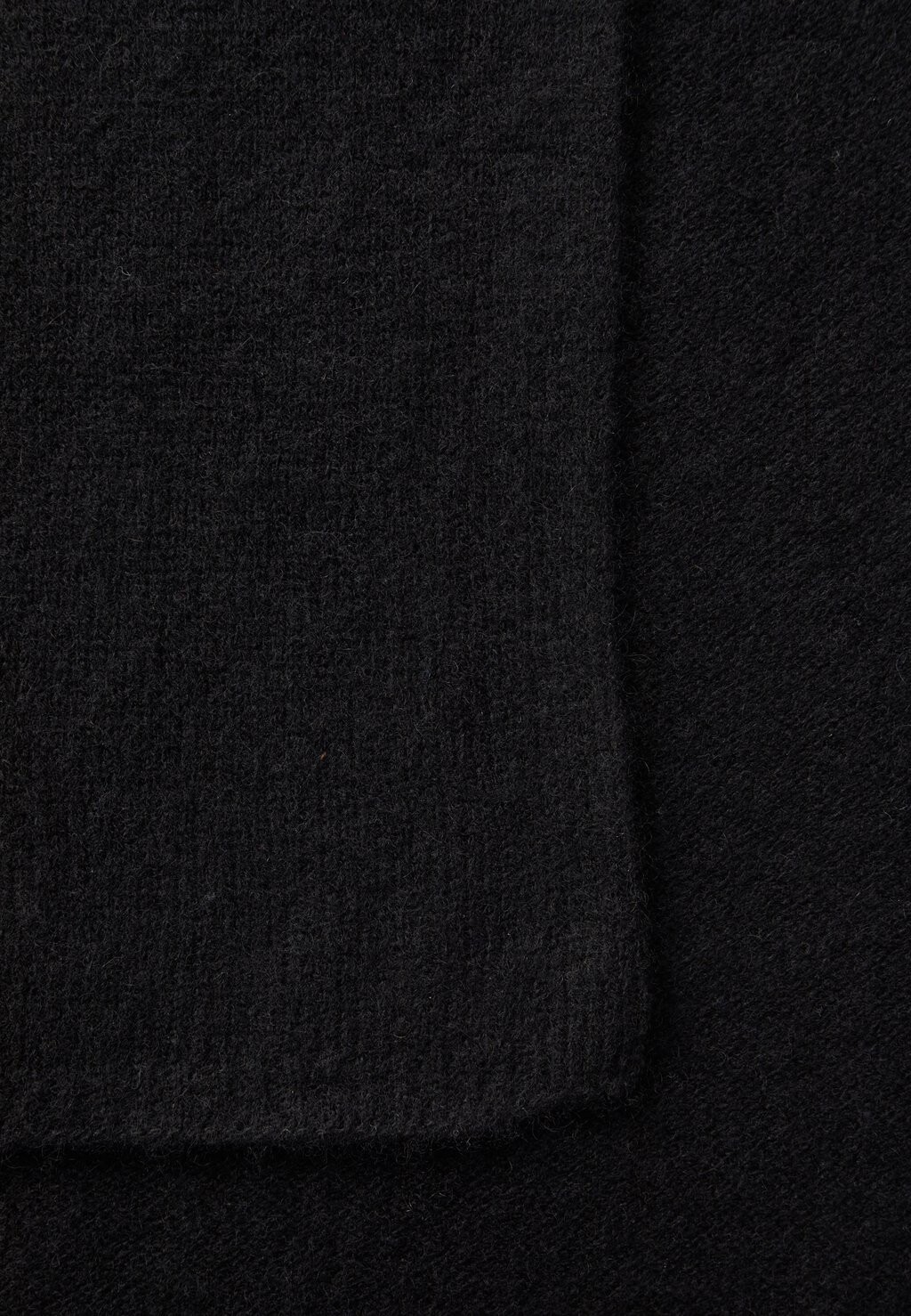 

Шарф CLASSIC SCARF KNITID, черный