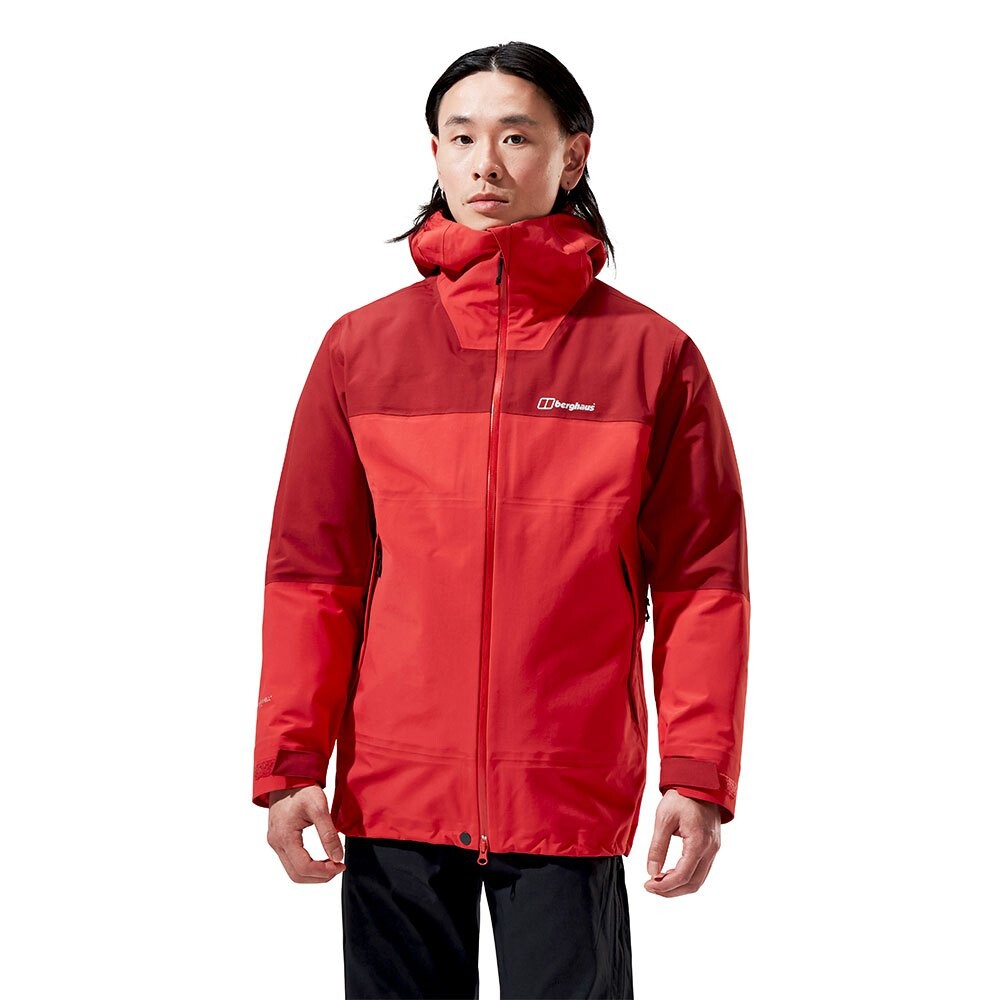 

Куртка Berghaus Highland Storm 3L Hoodie Rain, красный