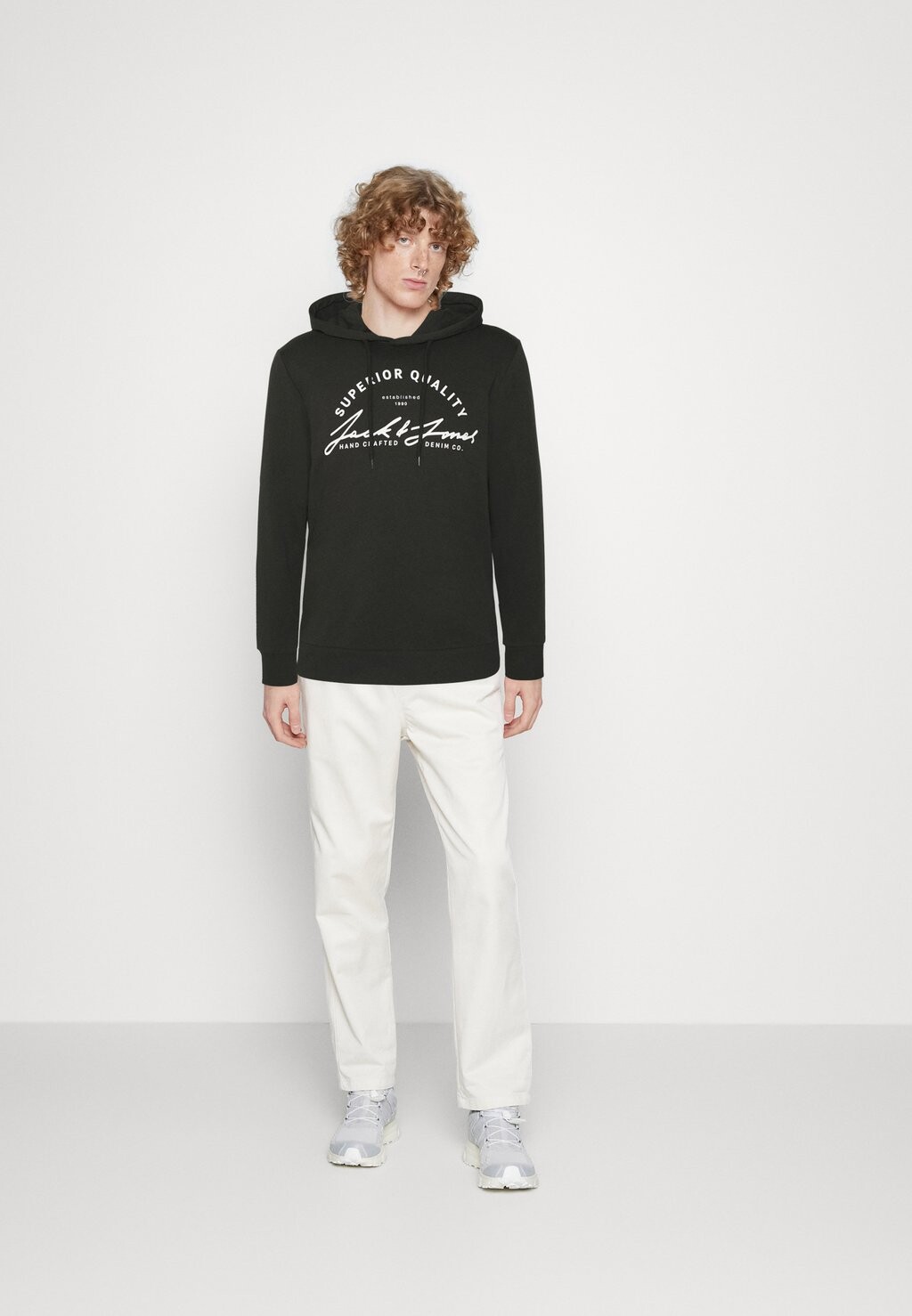 

Толстовка Jack & Jones, черно-белый, Черный