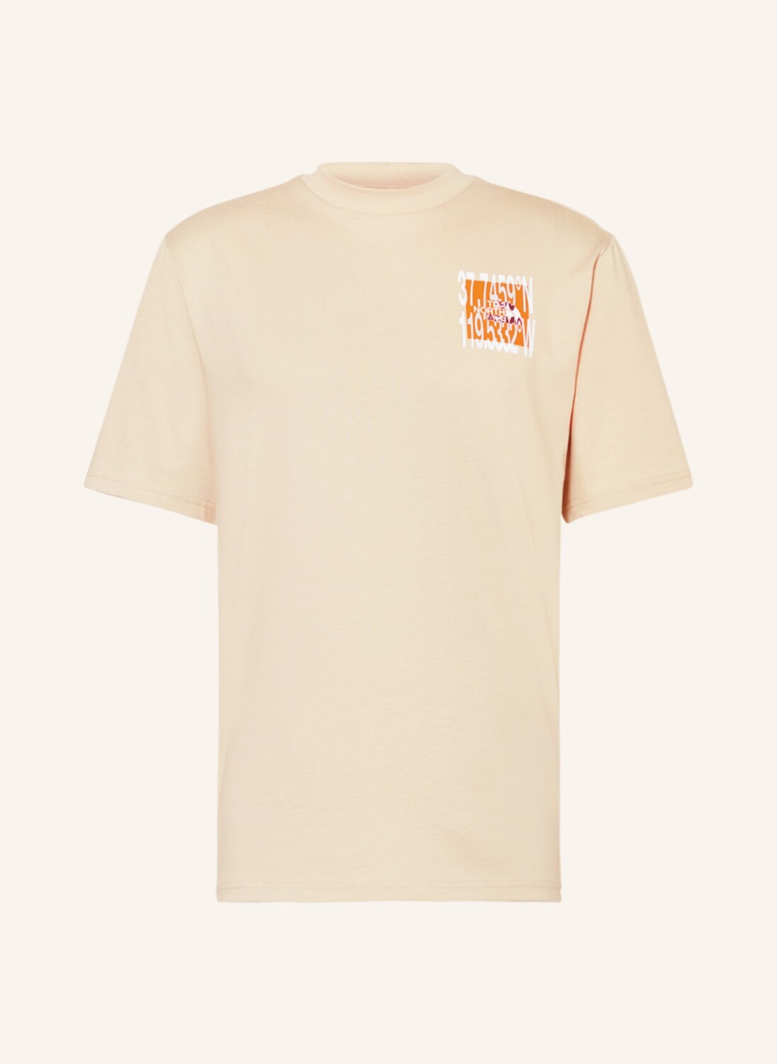 

Футболка THE NORTH FACE, светло-желтый