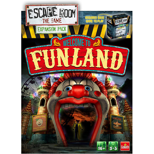 Настольная игра Escape Room Expansion Pack: Welcome To Funland настольная игра here to sleigh expansion pack