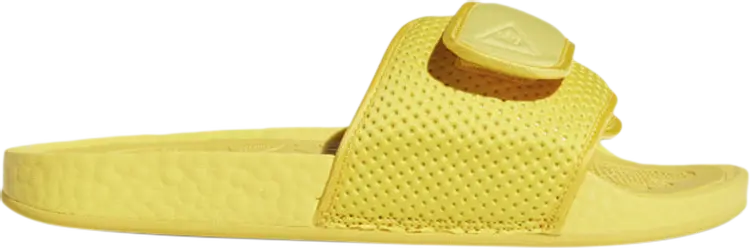 Сандалии Adidas Pharrell x Chancletas Hu Slides 'Bold Gold', желтый