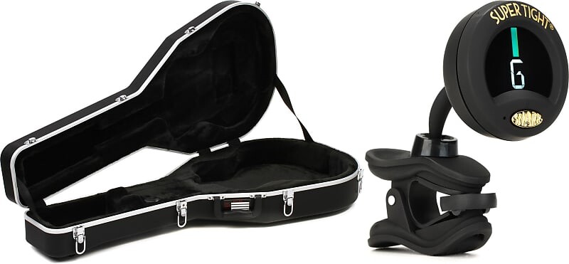 

Gator Deluxe Литой чехол из АБС-пластика для Taylor GS Mini - Mini Grand Symphony Акустическая гитара в комплекте с Snark ST-8 Super Tight Chromatic Tuner Gator + Snark GC-GSMINI=1 ST-8=1