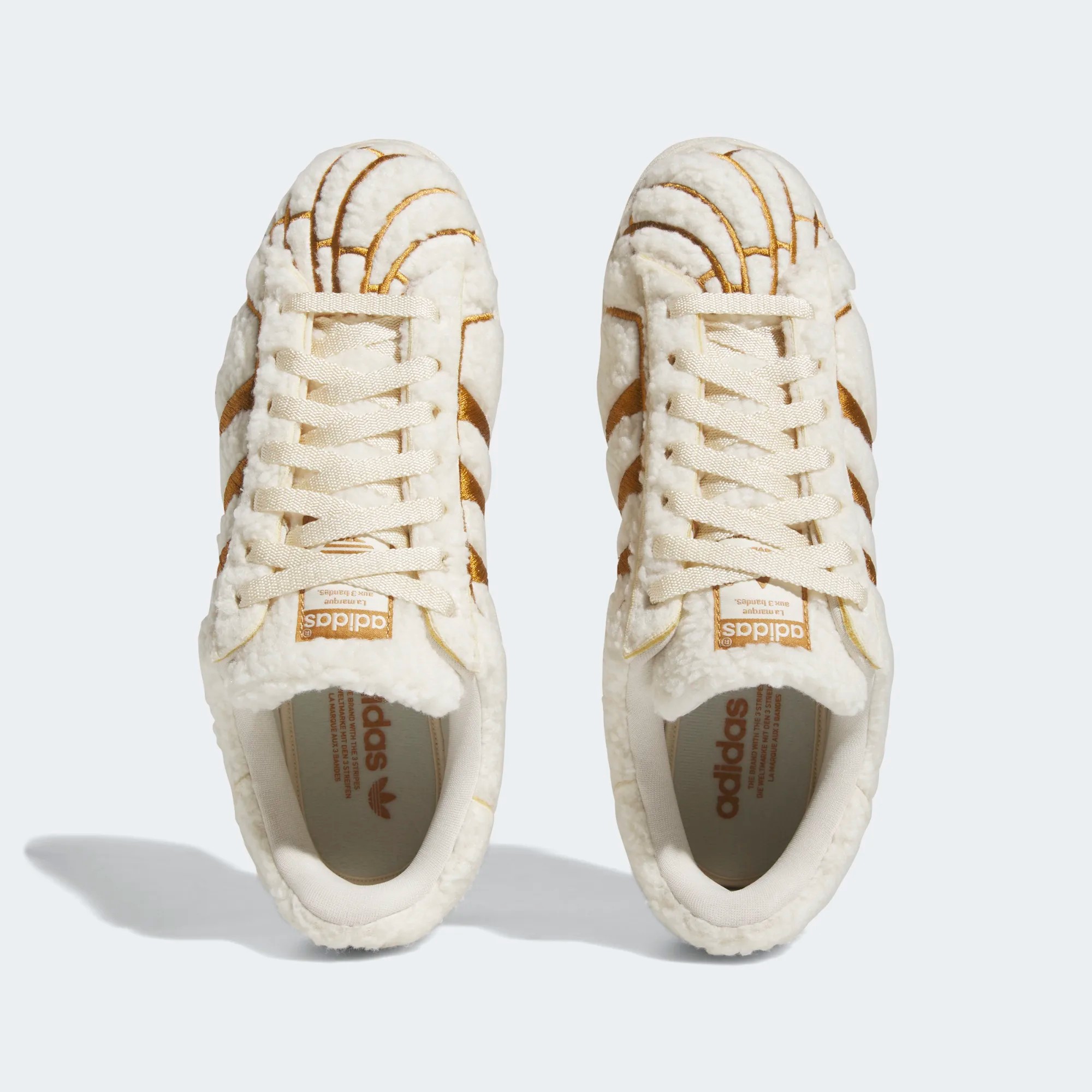 Кроссовки Adidas Superstar Concha Wonder White, кремовый – купить из-за  границы через сервис «CDEK.Shopping»