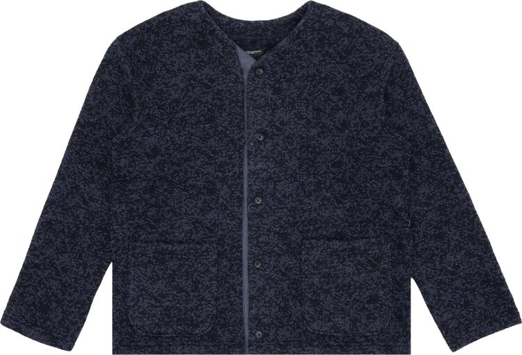 

Кардиган Engineered Garments Double Knit Cardigan 'Heather Navy', синий