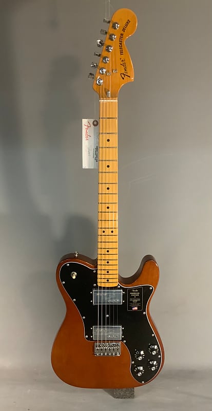 Fender American Vintage II 1975 Telecaster Deluxe Mocha цена и фото