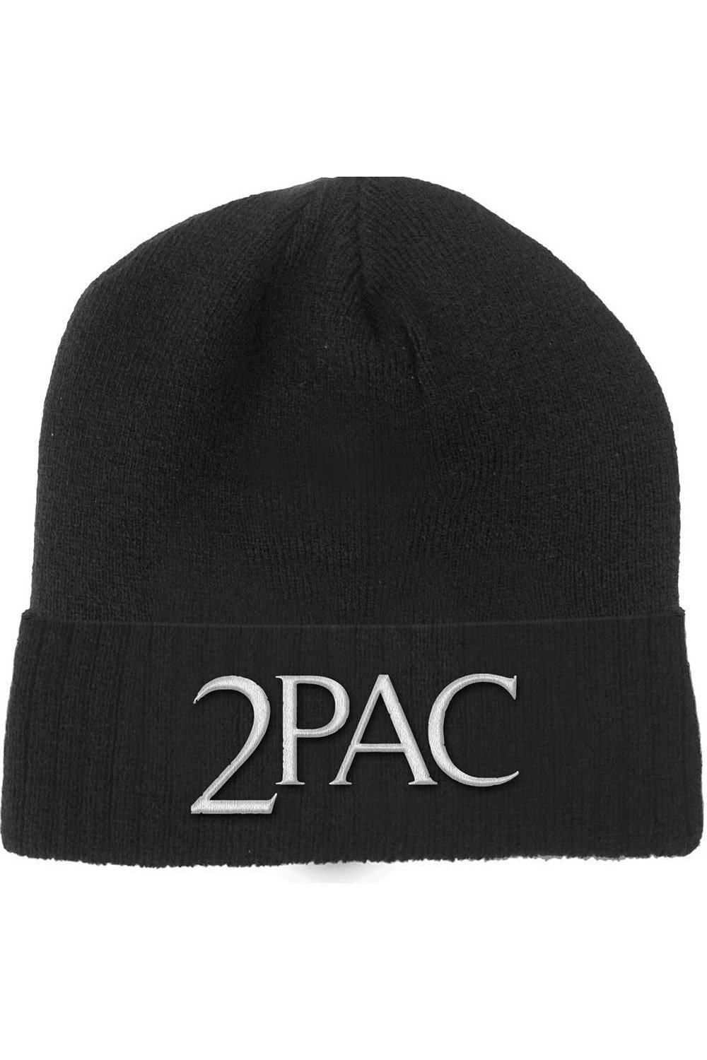 шапка бини с логотипом fist tupac зеленый Шапка-бини с логотипом Tupac Shakur, черный
