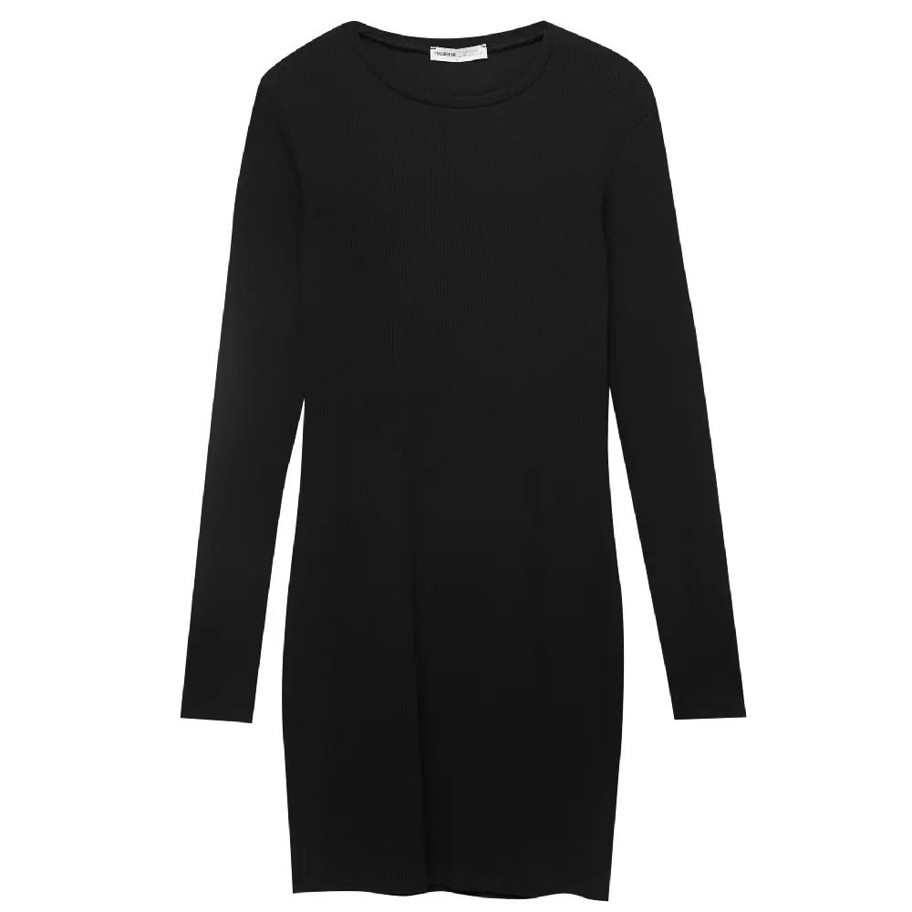 

Платье Pull&Bear Short Open Back, черный