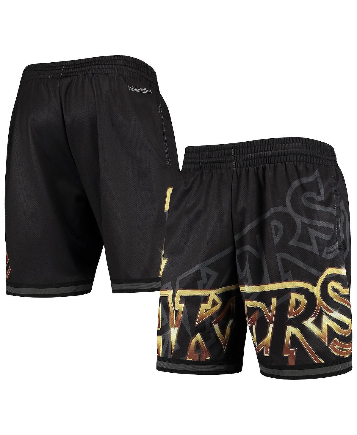

Мужские черные модные шорты los angeles lakers big face 4.0 Mitchell & Ness, черный