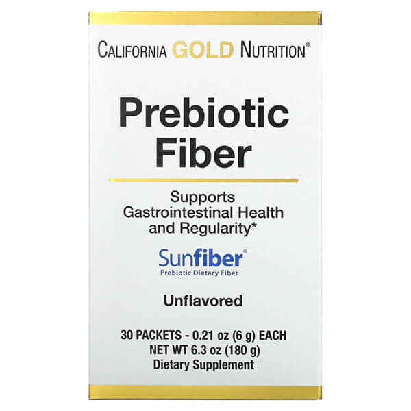

Пребиотическая клетчатка California Gold Nutrition 6 гр, 30 пакетиков