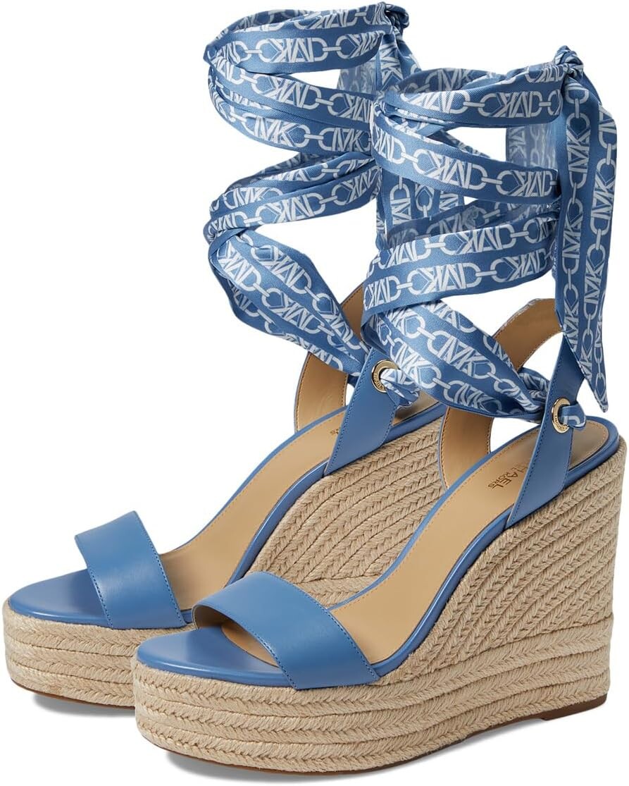

Туфли на танкетке Esme Wedge Espadrille MICHAEL Michael Kors, цвет French Blue