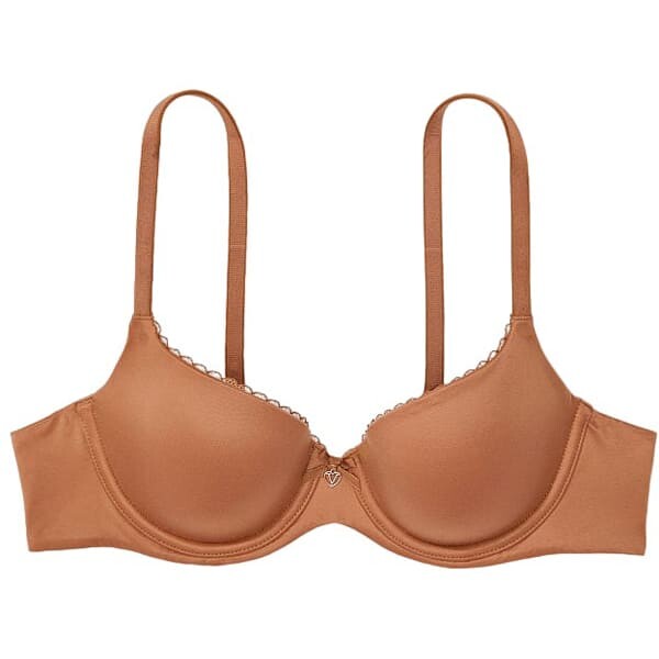 

Бюстгальтер Victoria's Secret Body By Victoria Smooth Lightly Lined Demi, коричневый