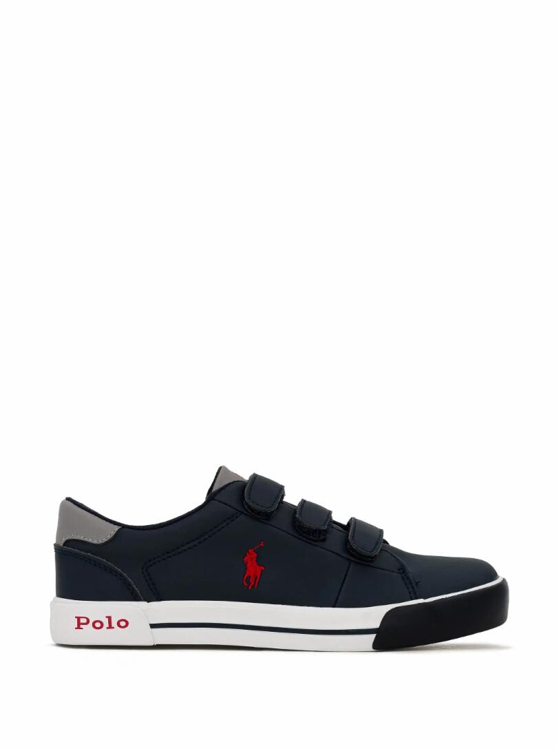 

Кожаные кеды Graftyn Ralph Lauren, Черный