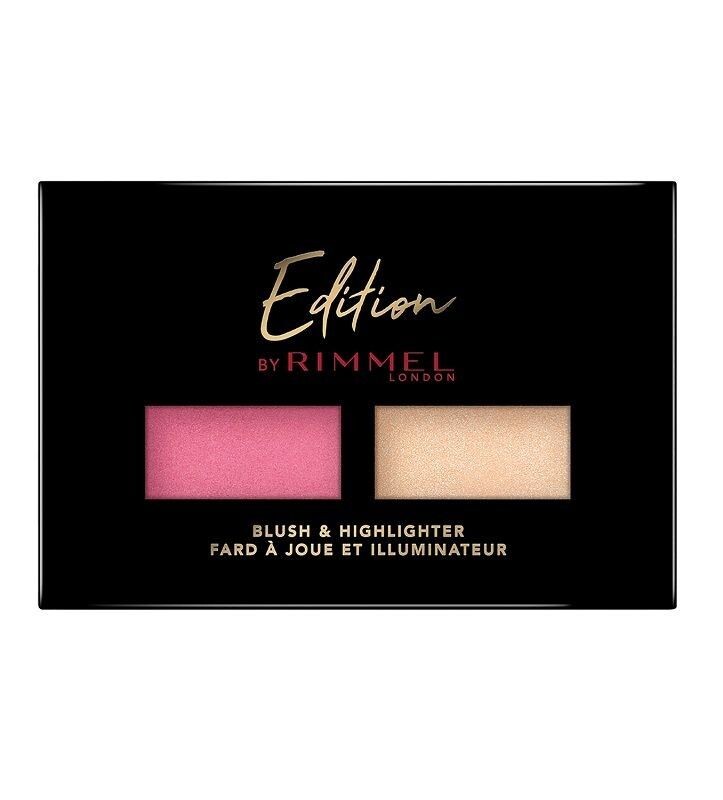 

Edition by Rimmel Blush and Highlighter палетка для контуринга лица, 11 g