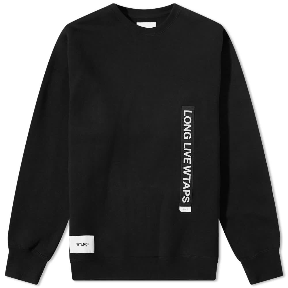 

Толстовка WTAPS LLW Logo Sweat, Черный