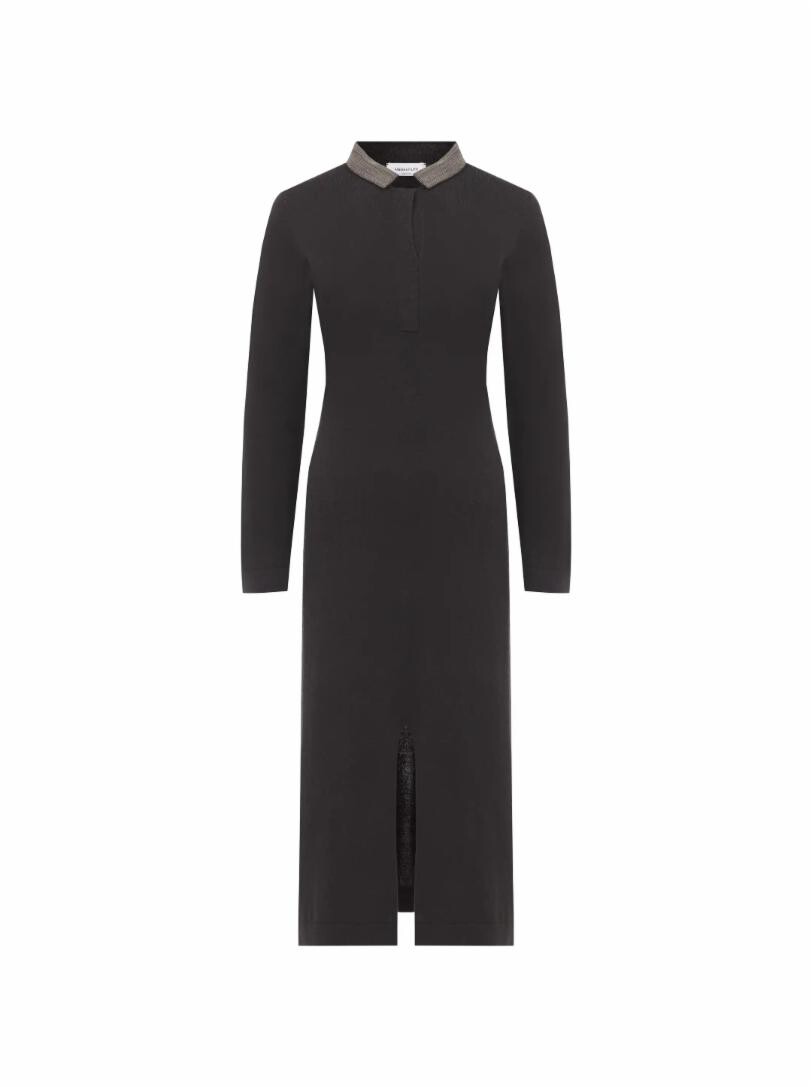 

Трикотажное платье с цепью мониль Fabiana Filippi White Label
