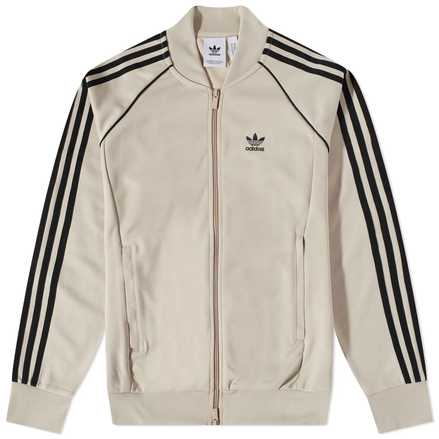 

Ветровка Adidas Superstar, бежевый, черный