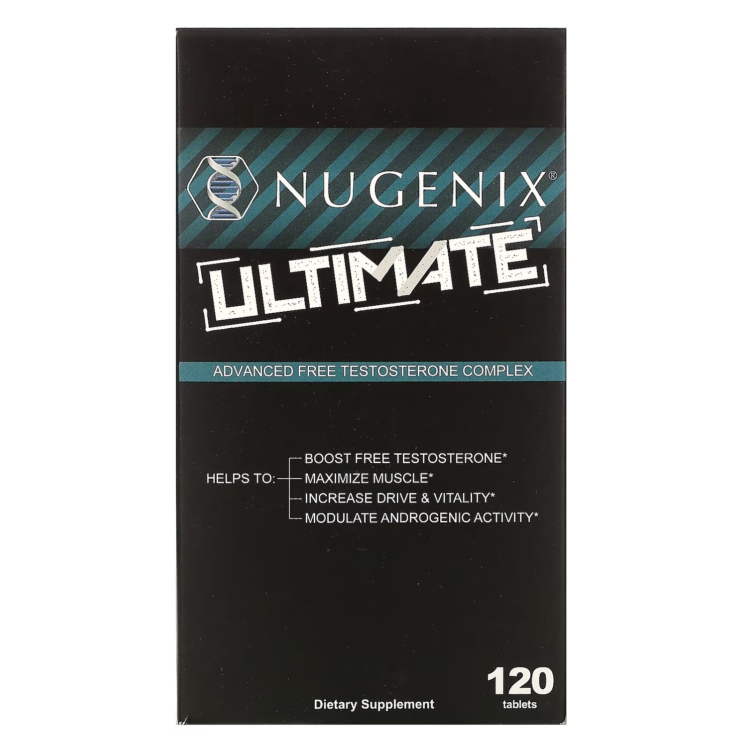 

Nugenix Ultimate улучшенный комплекс свободного тестостерона, 120 таблеток