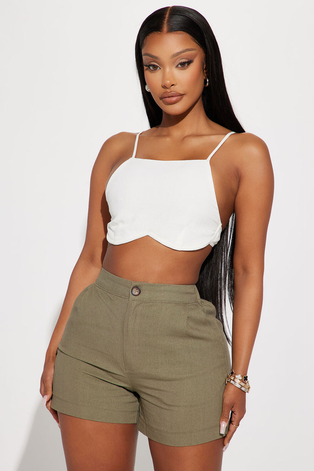 

Топ Fashion Nova T4325CQ, белый