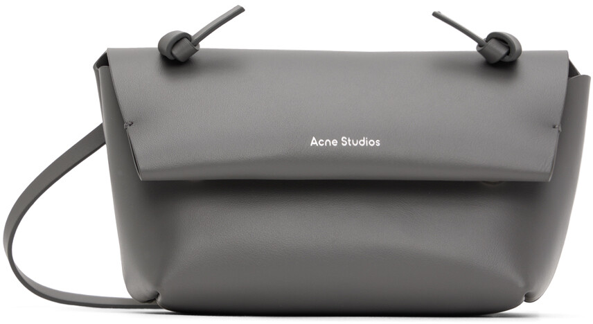 

Серая мини-сумка через плечо Acne Studios