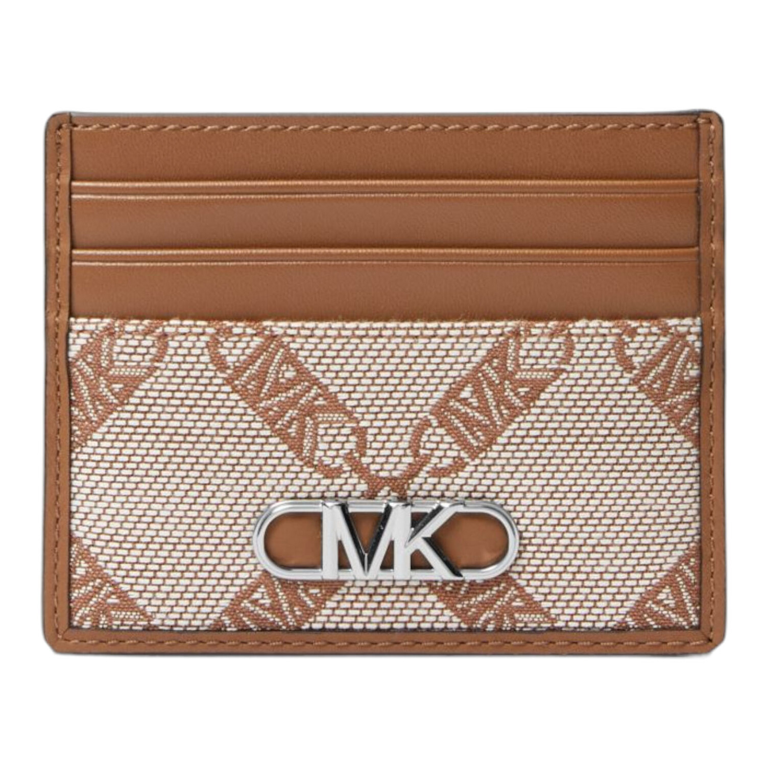 

Визитница Michael Kors Hudson Empire Logo Jacquard, коричневый