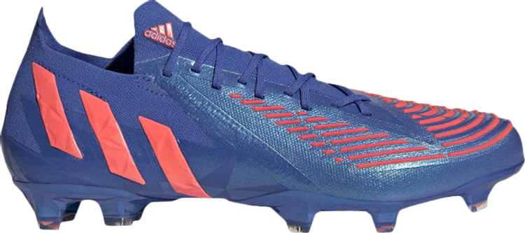 Кроссовки Adidas Predator Edge.1 Low FG 'Hi-Res Blue Turbo', синий - фото