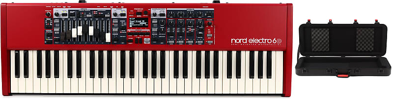 

Комплект 61-клавишной клавиатуры Nord Electro 6D 61 с чехлом для клавиатуры серии Gator GTSA-KEY49 TSA Nord + Gator AMS-NELECTRO6D-61=1 GTSA-KEY49=1