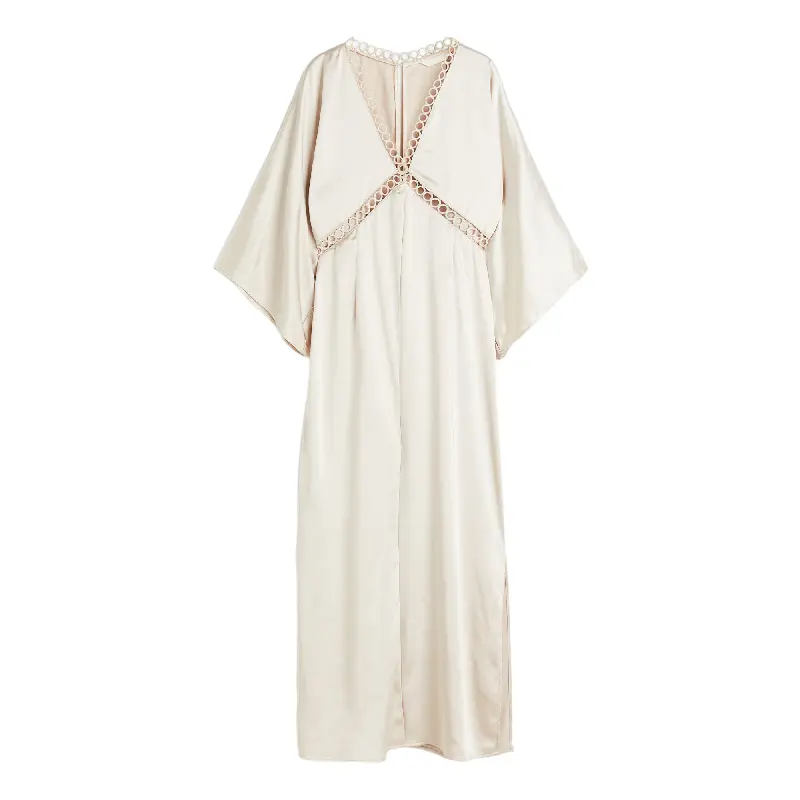 

Платье H&M Satin, светло-бежевый