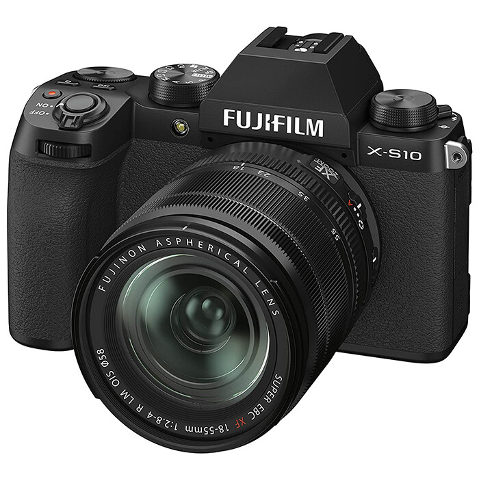 

Беззеркальный фотоаппарат Fujifilm X-S10 Kit XF 18-55mm, черный