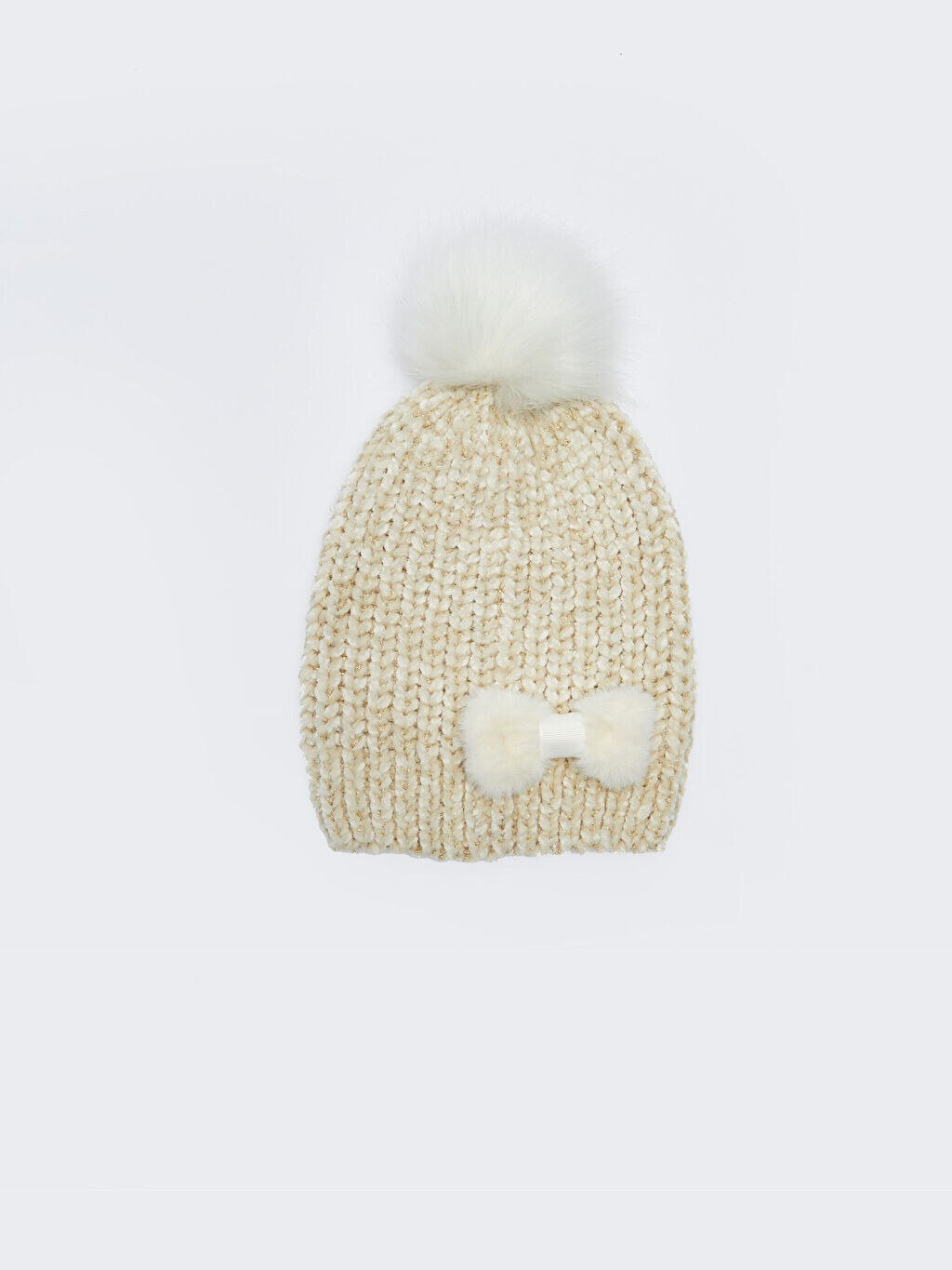 

Вязаная шапка для девочек с бантом LCW Accessories