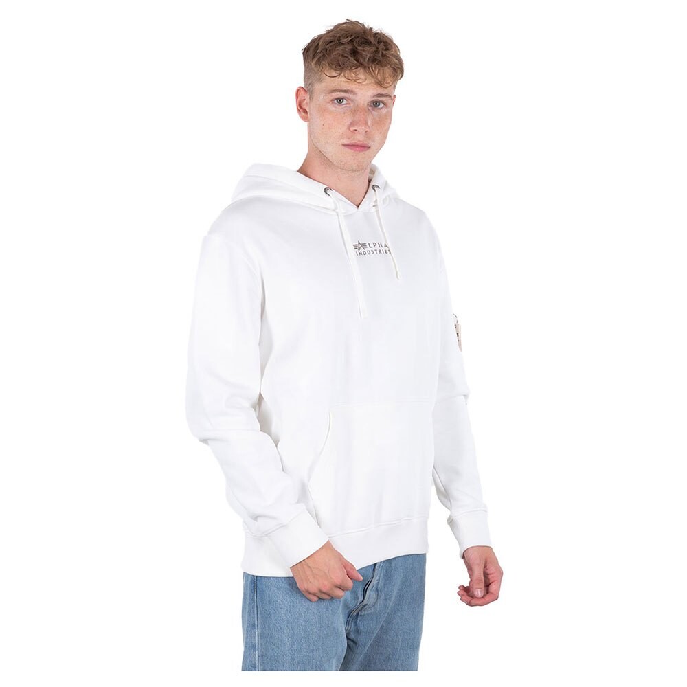 

Свитер Alpha Industries Organics EMB, белый