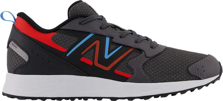 

Кроссовки Fresh Foam 650v1 Big Kid X-Wide 'Magnet Neo Flame', серый