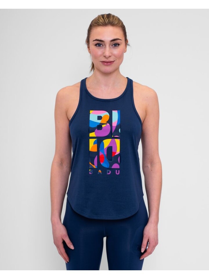

Футболка BIDI BADU Beach Spirit Tank, цвет dunkelblau/bunt