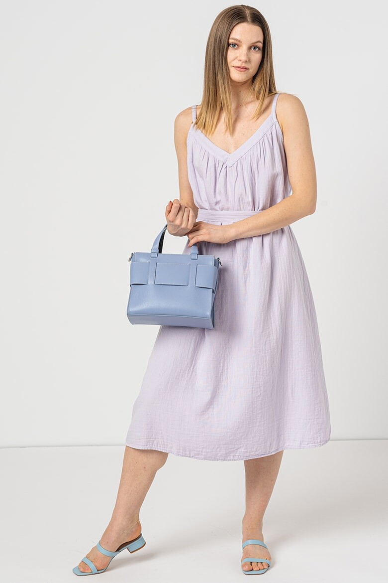 

Вырезанное платье с точкой Gap, фиолетовый