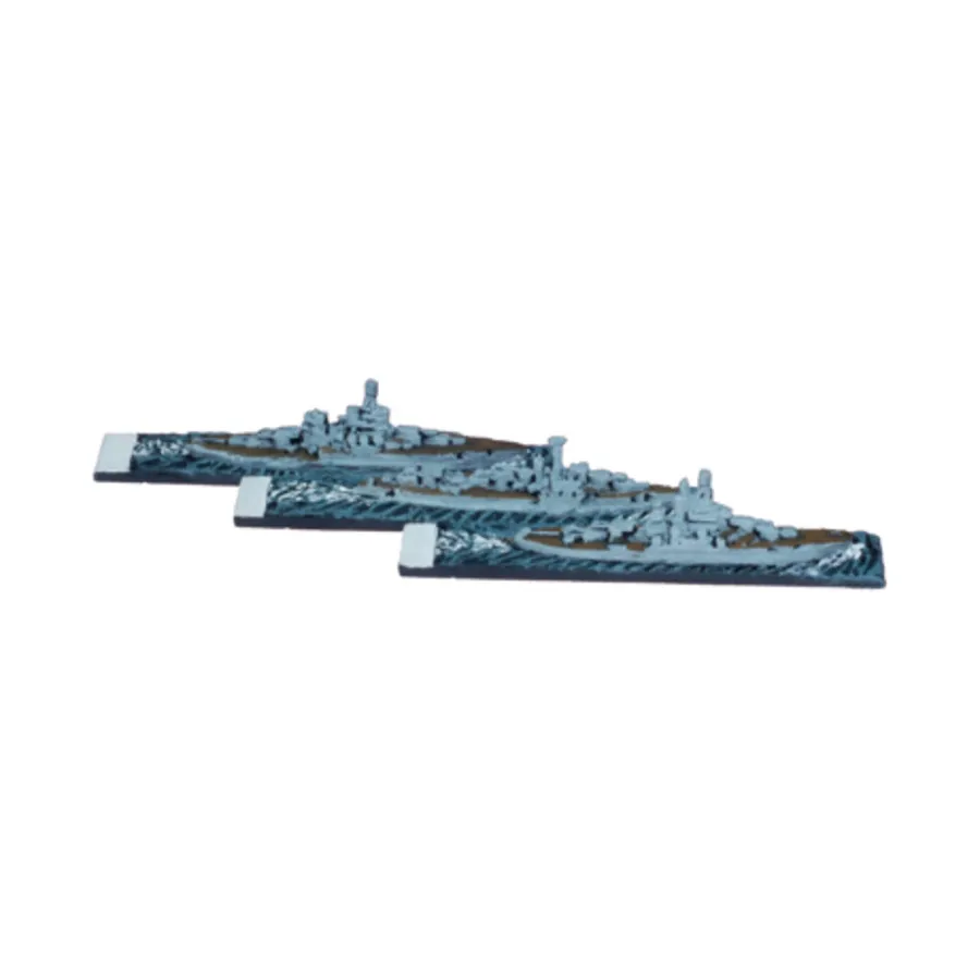 

Арканзас 42, Невада 45, Пенсильвания 43, Figurehead Ships - WWII Ships - US Navy (1:6000) (Noble Miniatures)