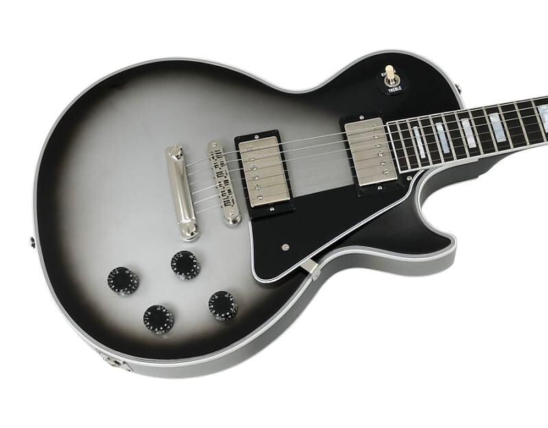

Электрогитара Gibson Custom Shop Les Paul Custom Silverburst 2023