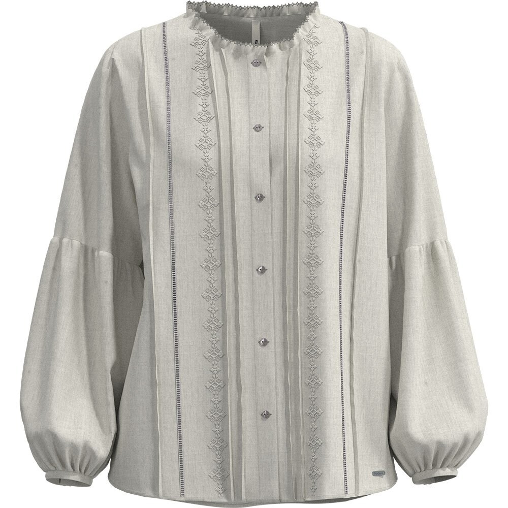 

Блуза Pepe Jeans Galena Long, бежевый