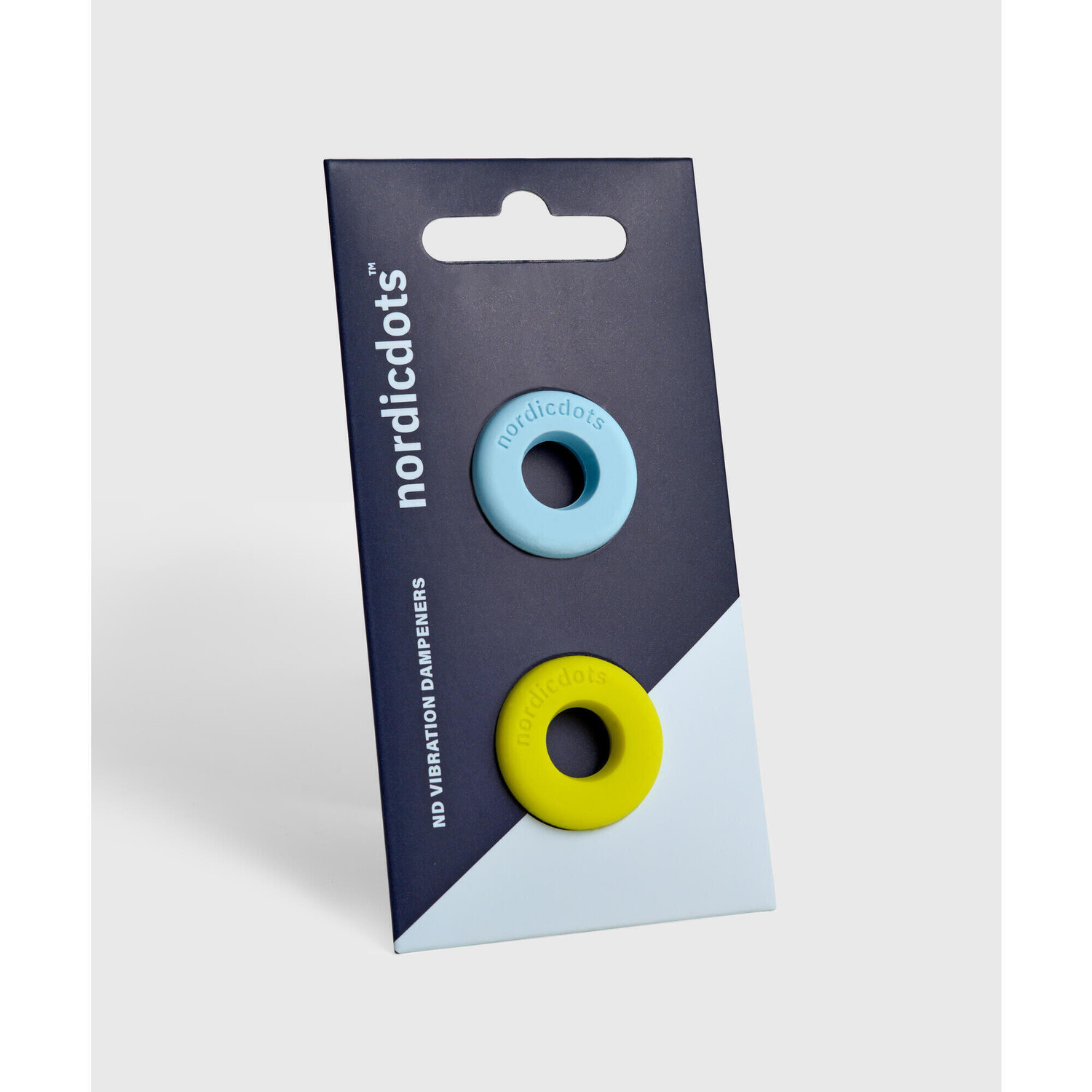 

Виброгаситель для теннисной ракетки Sky Blue/Neon Yellow NORDICDOTS, светло-голубой/неоново-желтый