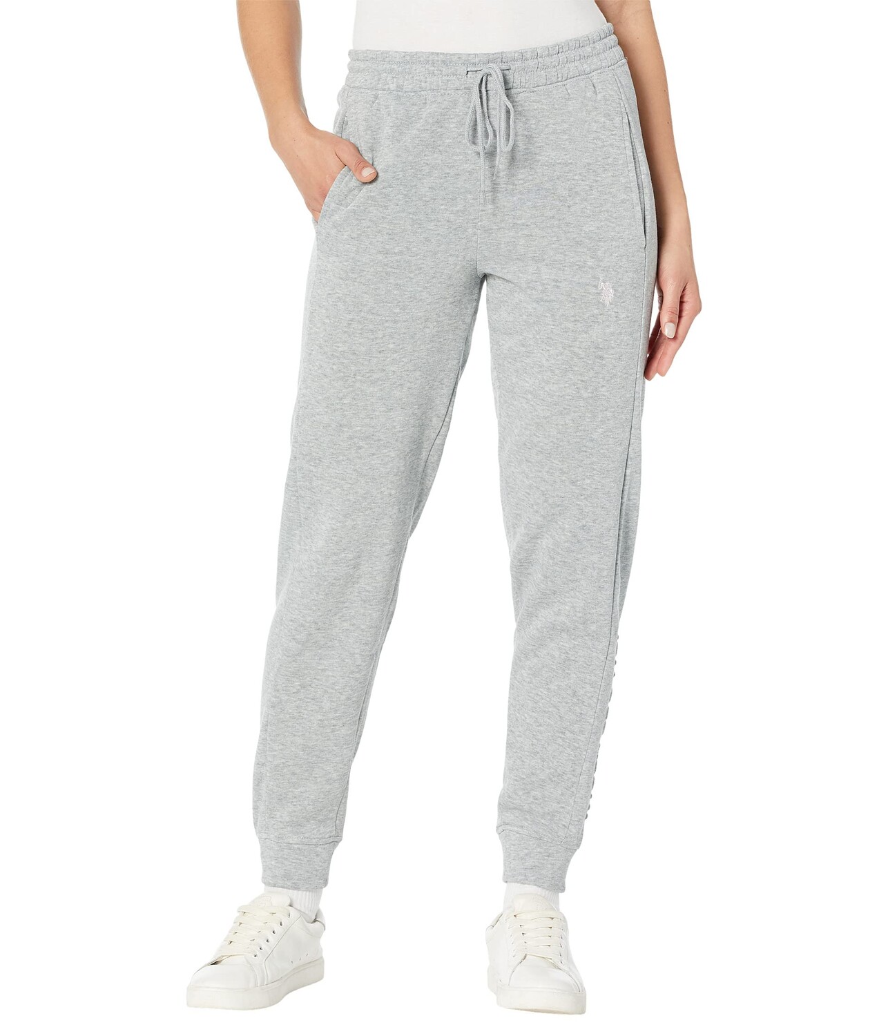 

Брюки U.S. POLO ASSN., Embossed Joggers, Серый