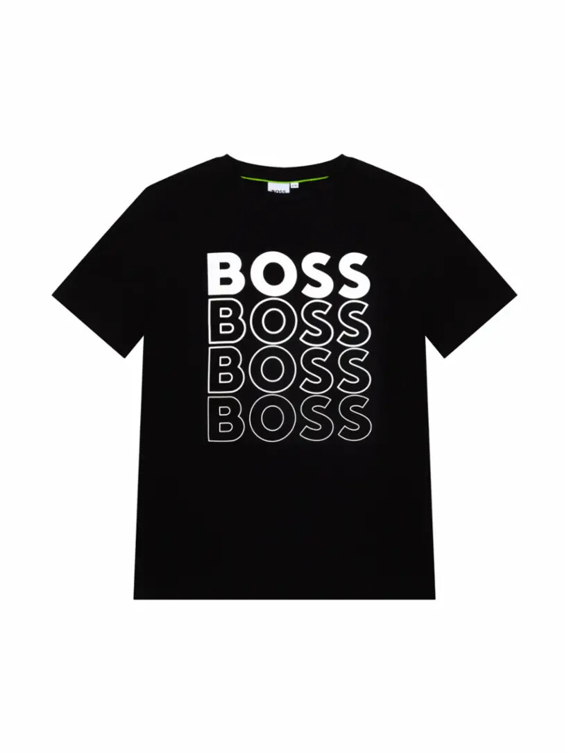 

Хлопковая футболка с логотипом Hugo Boss
