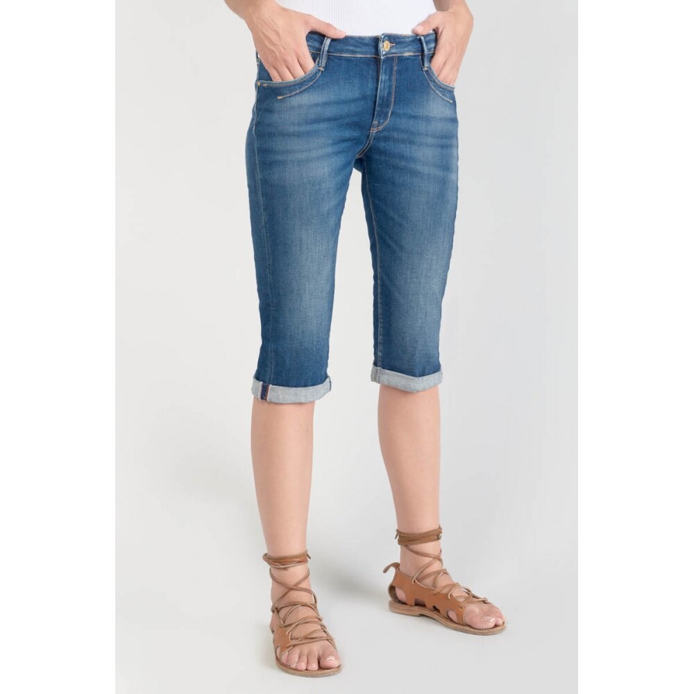 

Брюки Le Temps Des Cerises 64934 Vallon Denim 3/4, синий