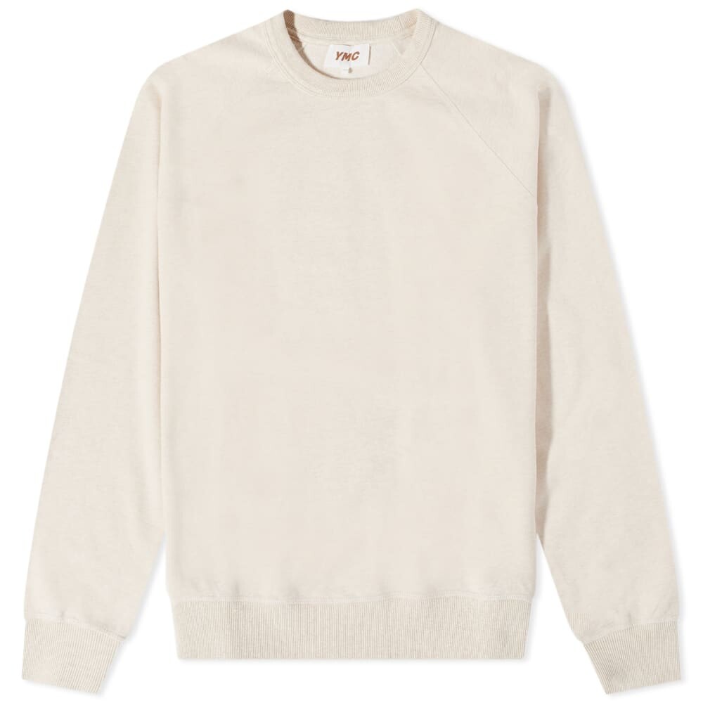 

Толстовка YMC Shrank Crew Sweat, Белый