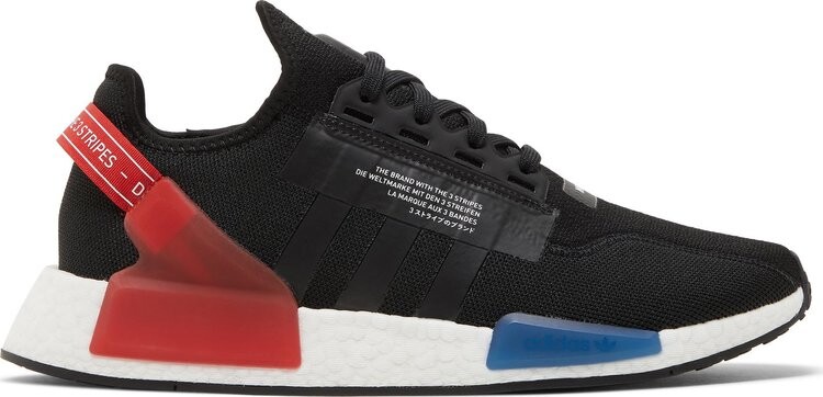 Мужские кроссовки Adidas NMD R1 V2, черный/красный/белый