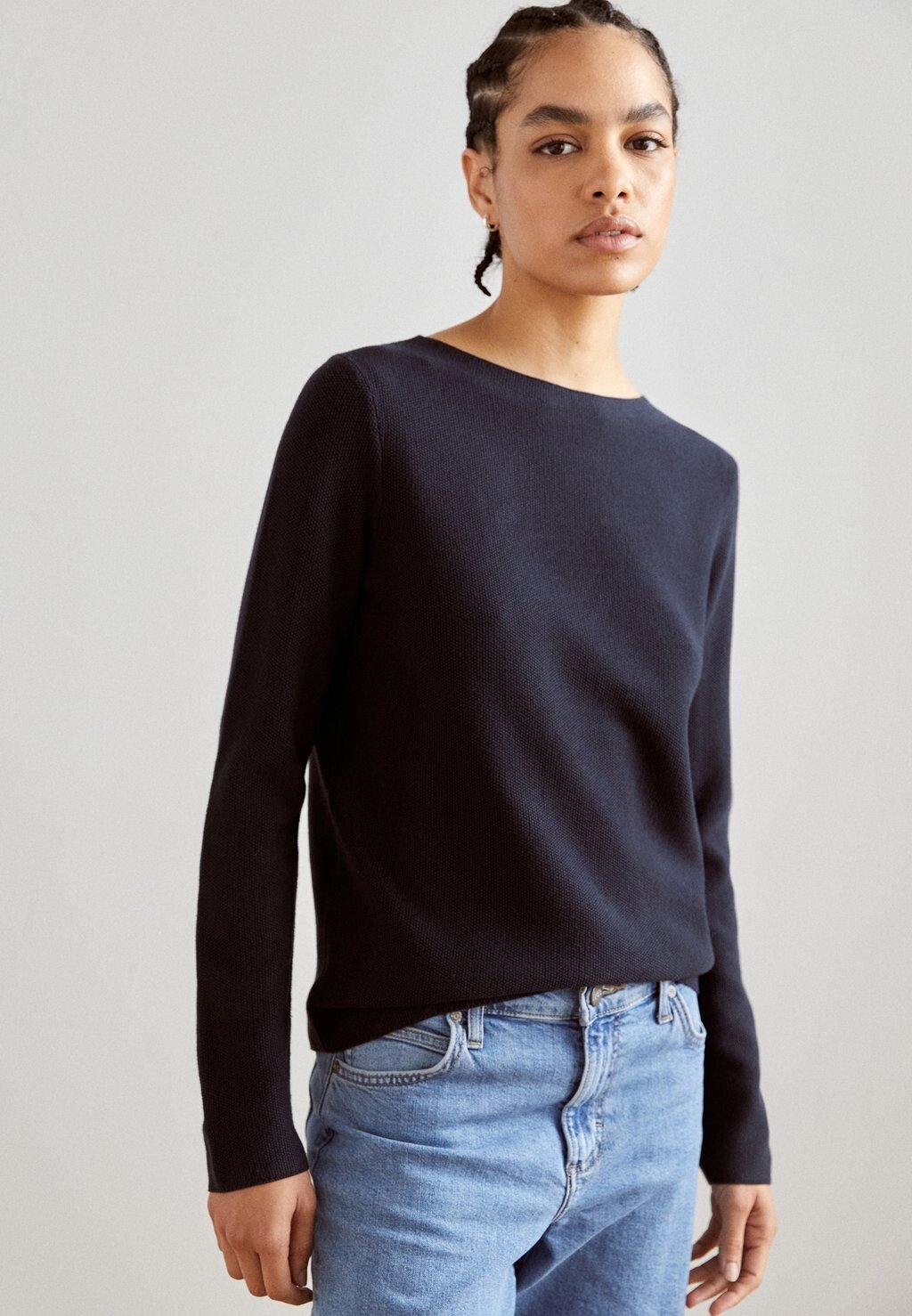 

Джемпер Marc O'Polo LONGSLEEVE BOATNECK, цвет deep blue sea