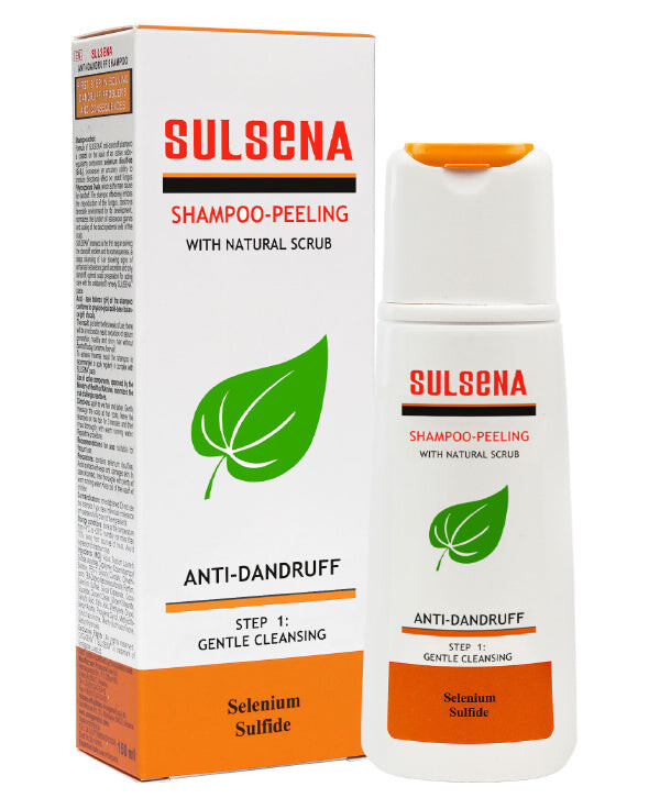

Sulsena Anti-Dandruff шампунь против перхоти с натуральным пилингом 150мл