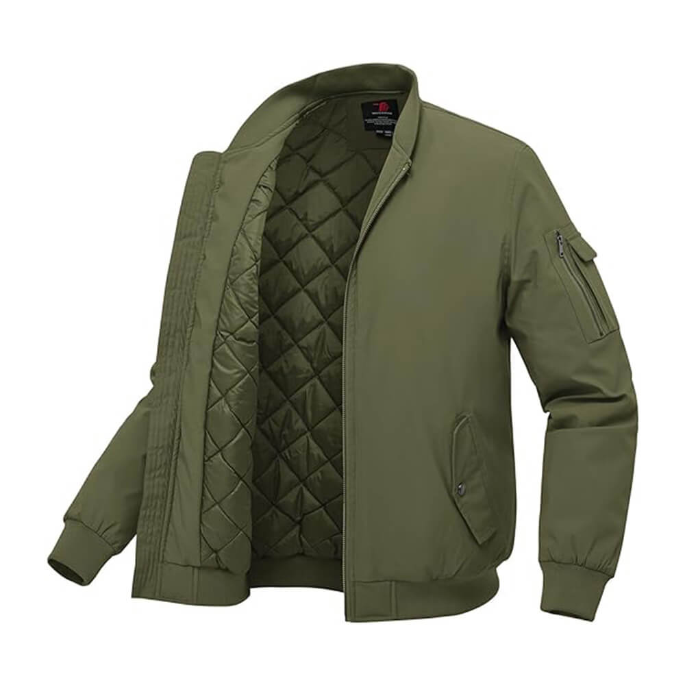 цена Куртка-бомбер Basudam Men's, зеленый