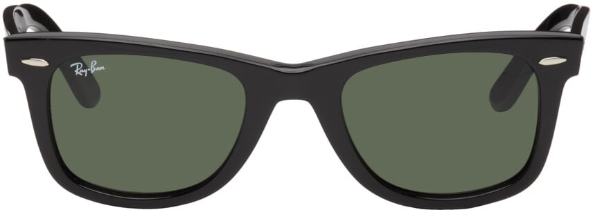 

Черные солнцезащитные очки Wayfarer Ray-Ban