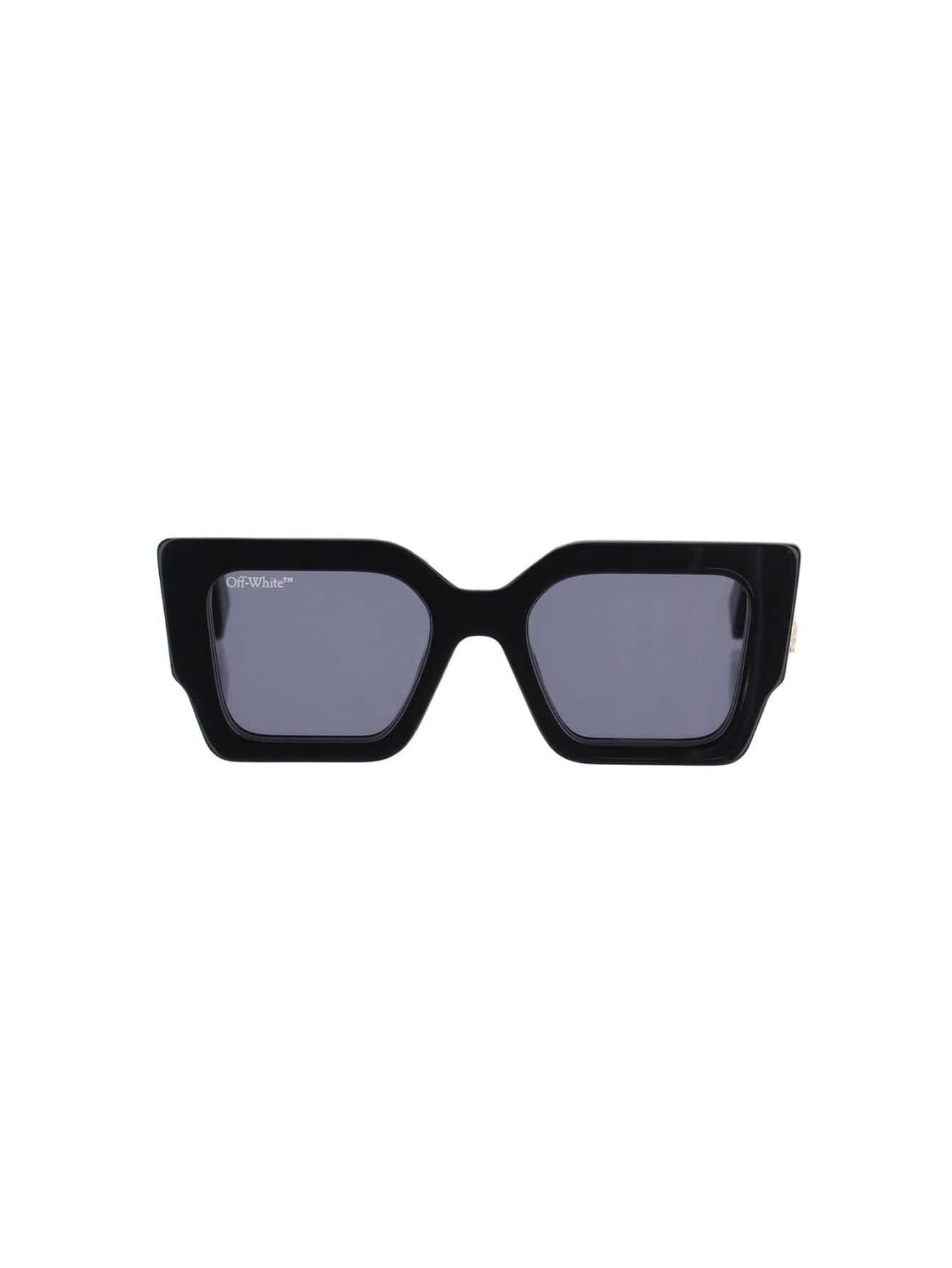 Женские солнцезащитные очки Off-White ЧЕРНЫЕ OERI003C99PLA0011007, черный солнцезащитные очки alberto casiano slash white белый
