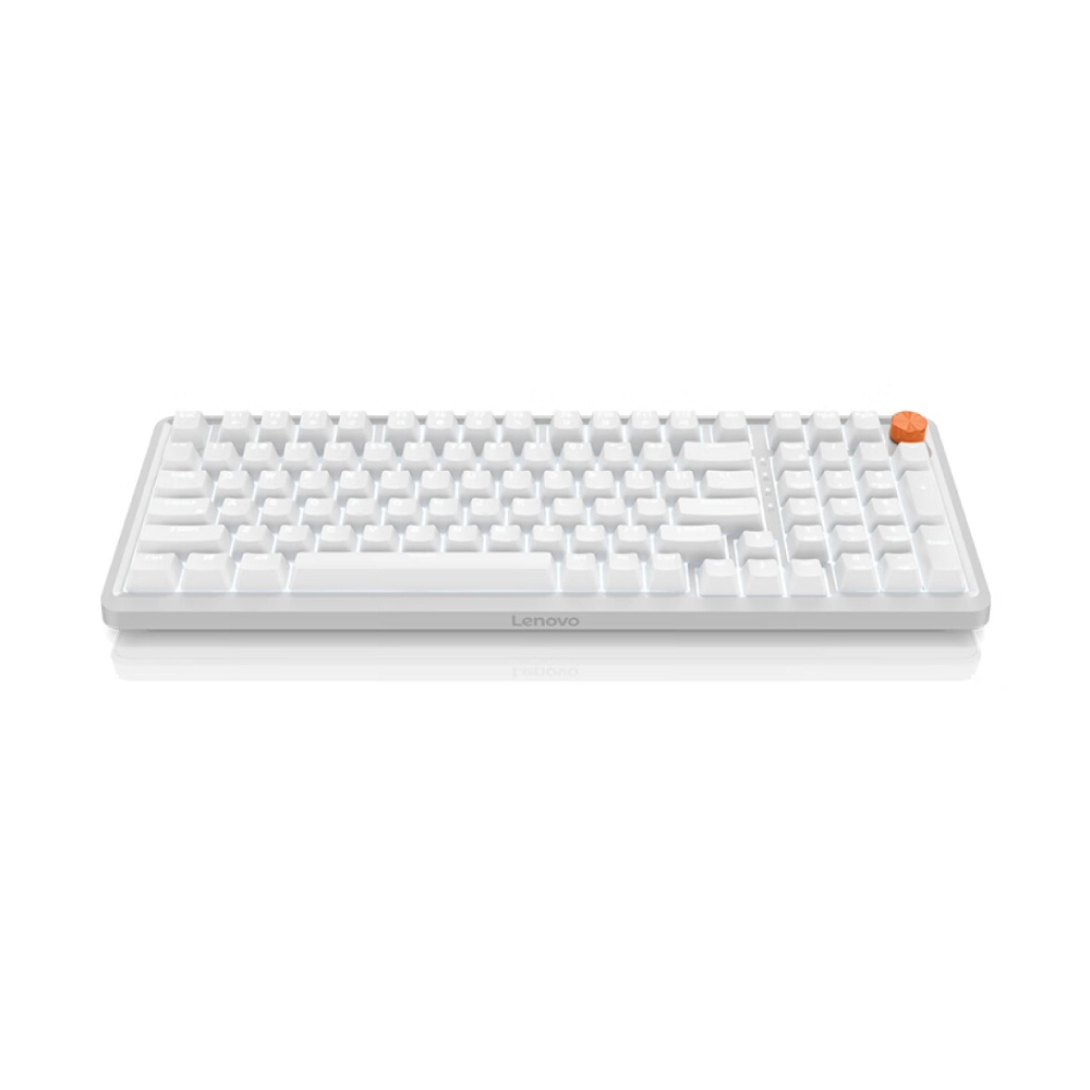 цена Клавиатура игровая механическая Lenovo MK9, белый