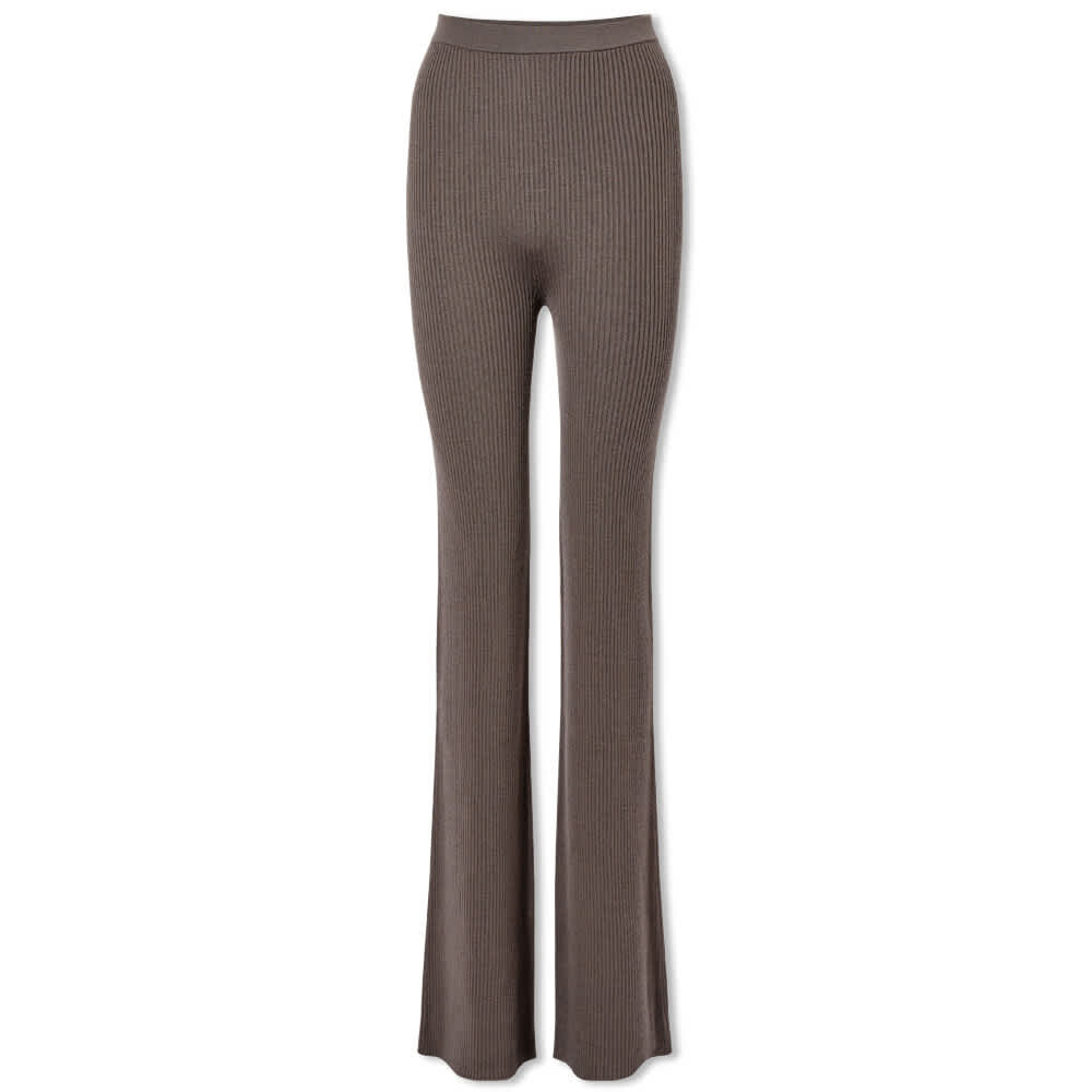

Брюки Rick Owens Wide Leg Knit Pant, Серый